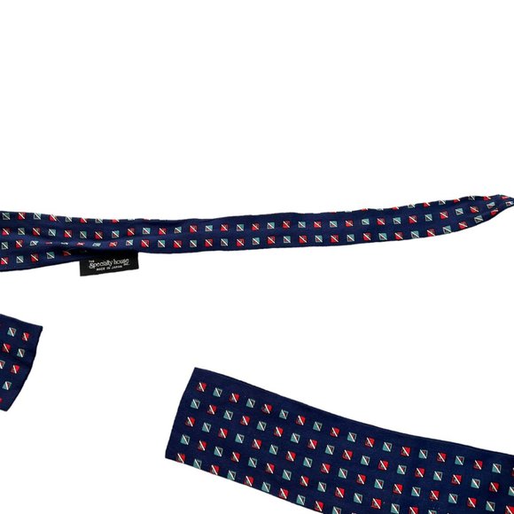 Vintage The Specialty House 100% Silk Scarf Japan - Picture 4 of 7